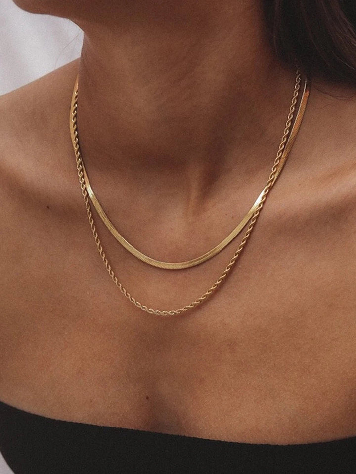 Fauve | double necklace