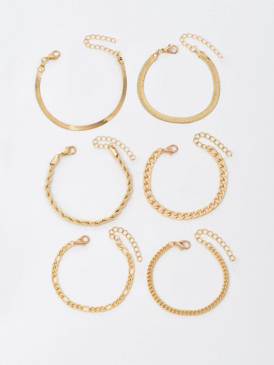 Chloe | sets of bracelets (6 pieces)