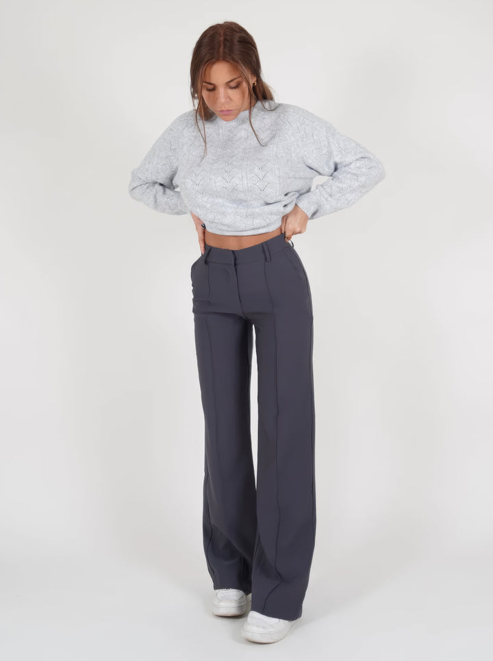 Lena - Casual Wide-Leg Trousers