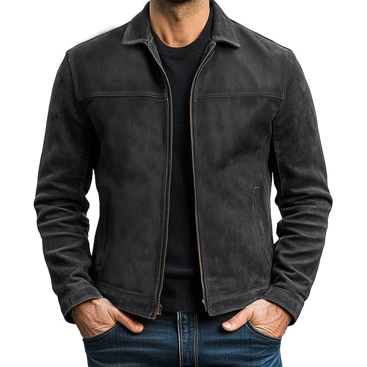 Titan Forge™ Zipper Leather Jacket