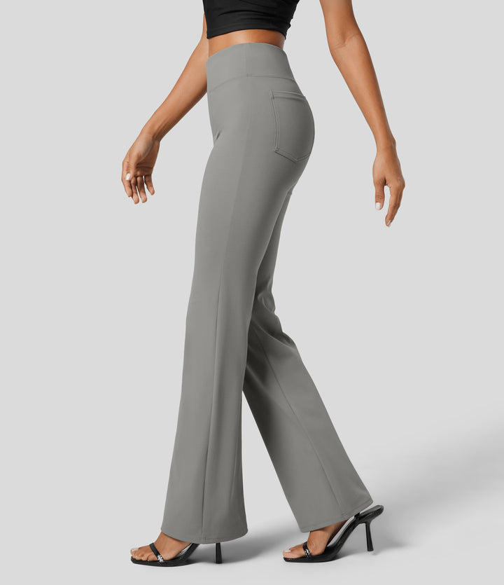 Grinta™ High Waisted Elastic Casual Pants