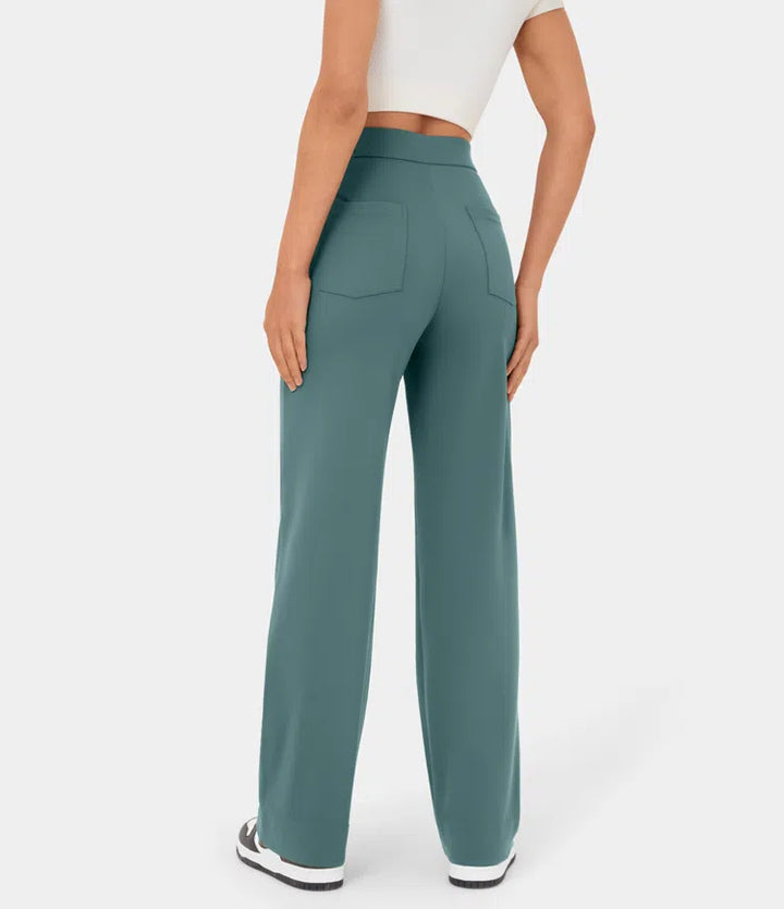 Grinta™ High Waisted Elastic Casual Pants