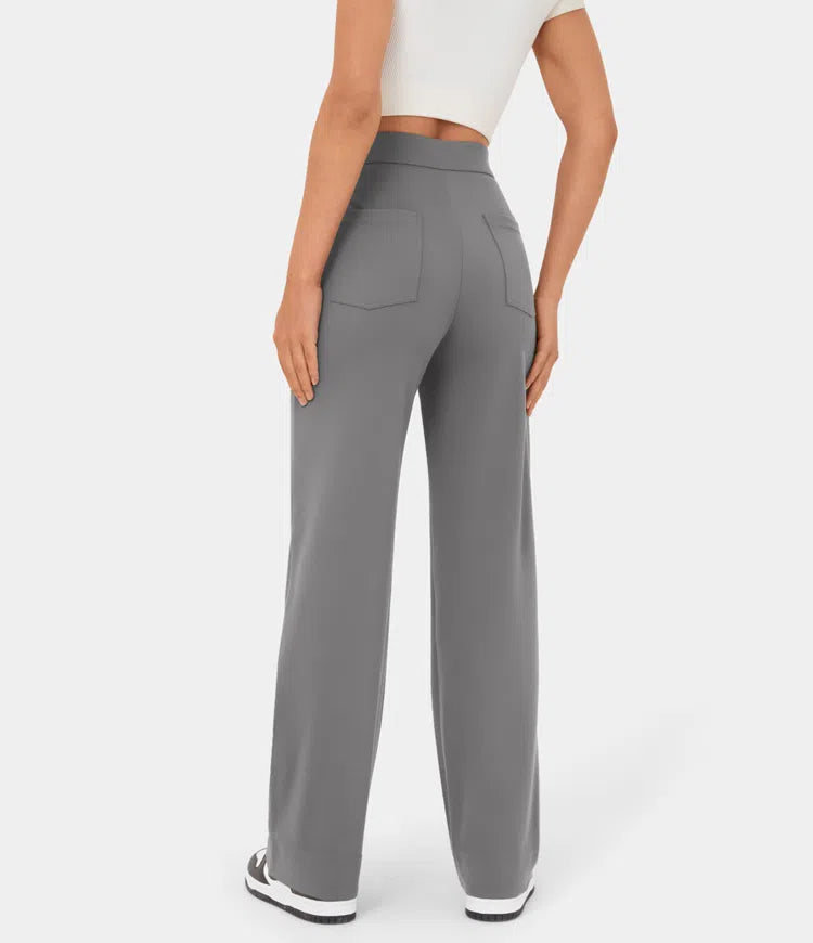 Grinta™ High Waisted Elastic Casual Pants