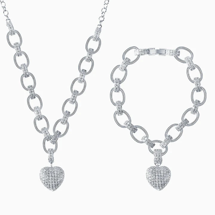 Viénna | Heart Pendant Set