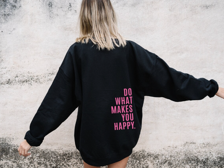 Sophia™ Gelassenheit Statement Hoodie