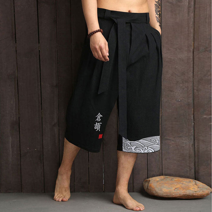 Taro™ - Japanese comfort cropped trousers