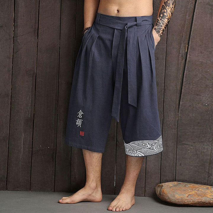 Taro™ - Japanese comfort cropped trousers