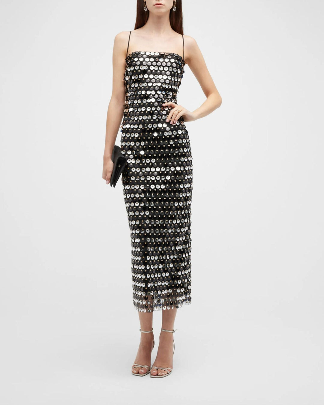 Vaenora - Sizzling Sequins Midi Dress