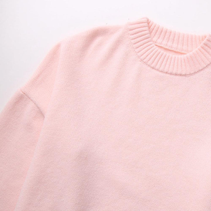 Lystria - Oversized Soft Pink Sweater