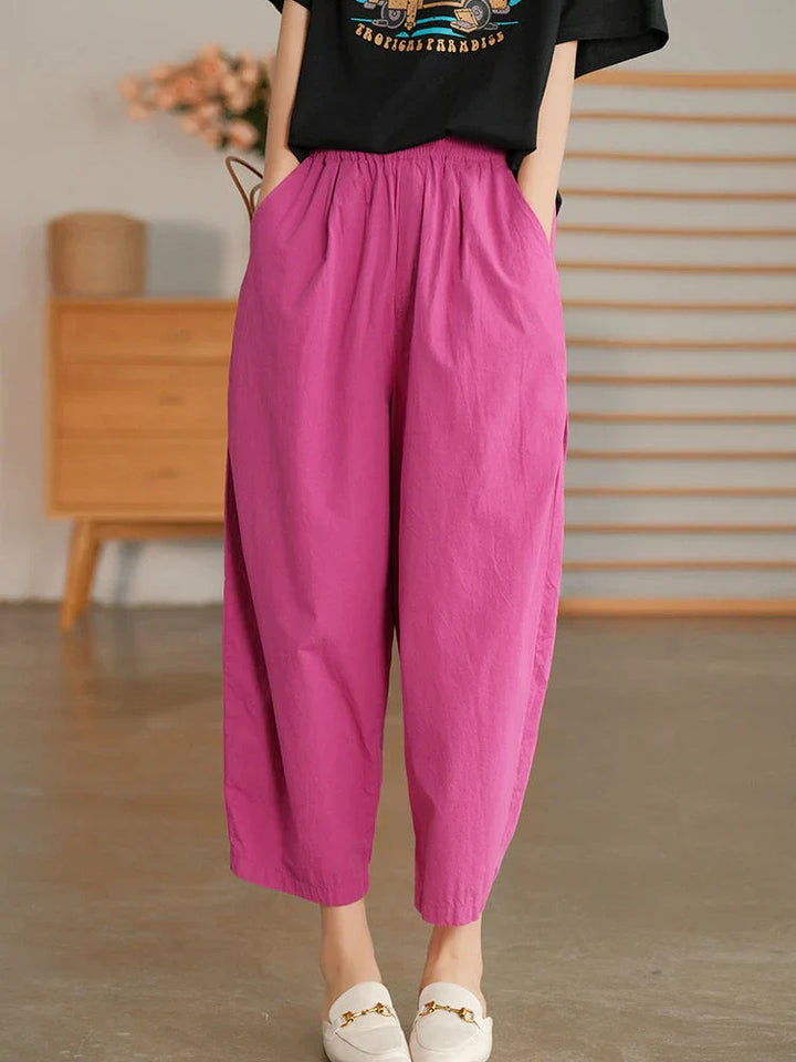 Sophie™ - Summer cotton trousers