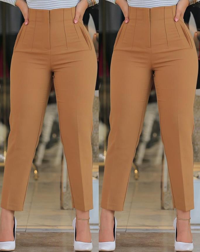 Myrne - Casual Trousers High Waist