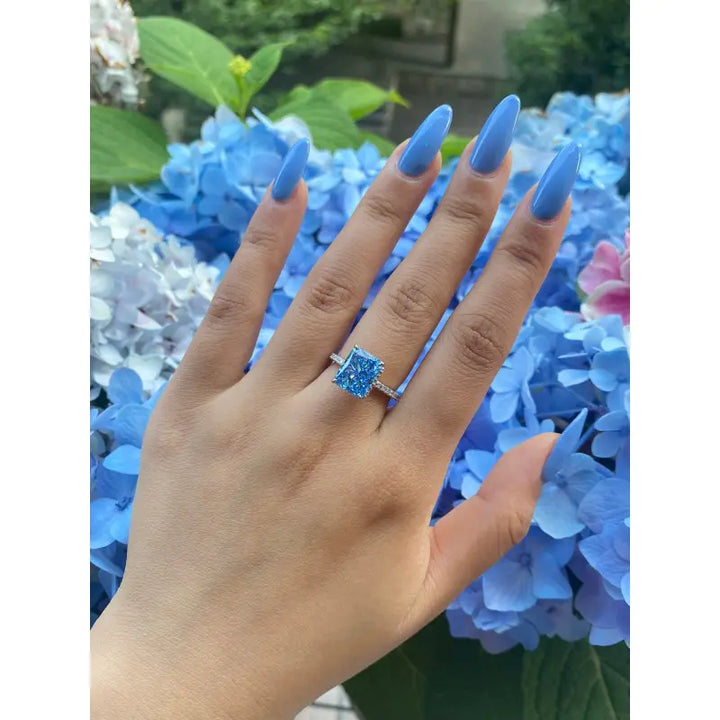 Fancy Blue ring