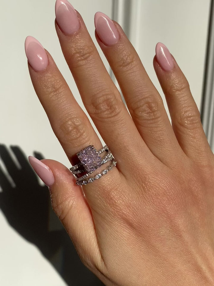 AURA RING - DUSTY PINK